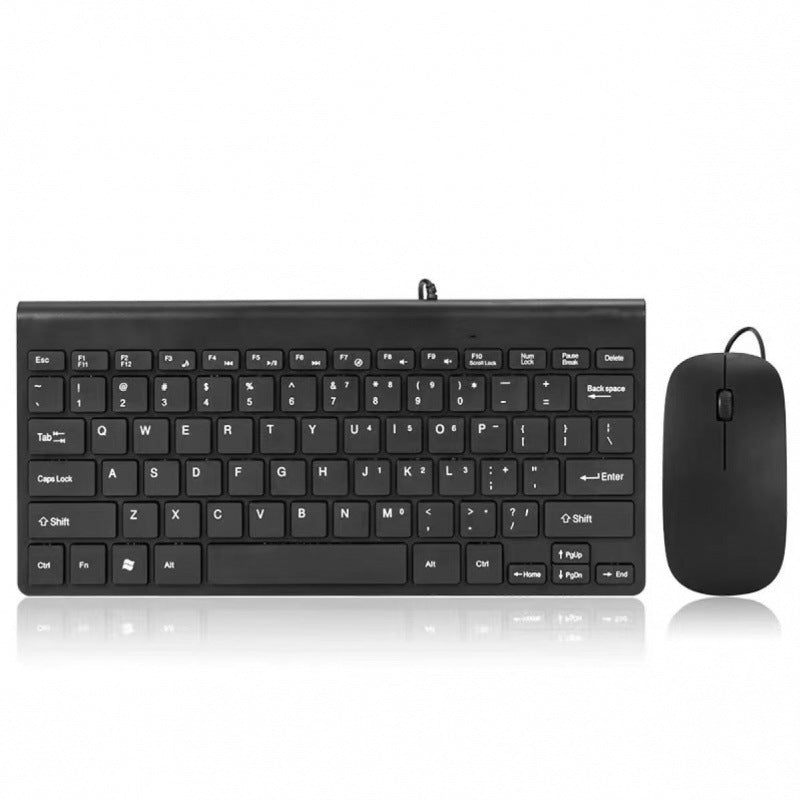 Compact USB Keyboard and Mouse Set Bowlift