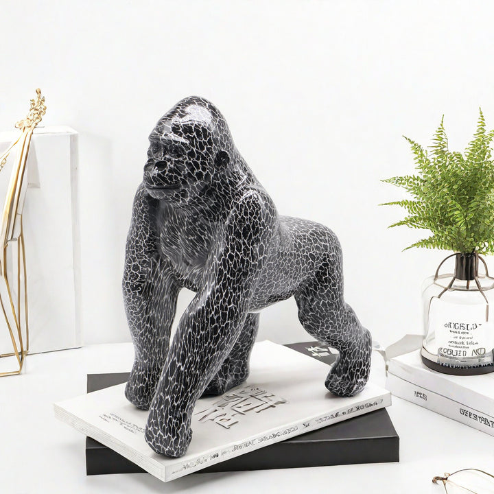 Artful Gorilla Sculpture Bowlift