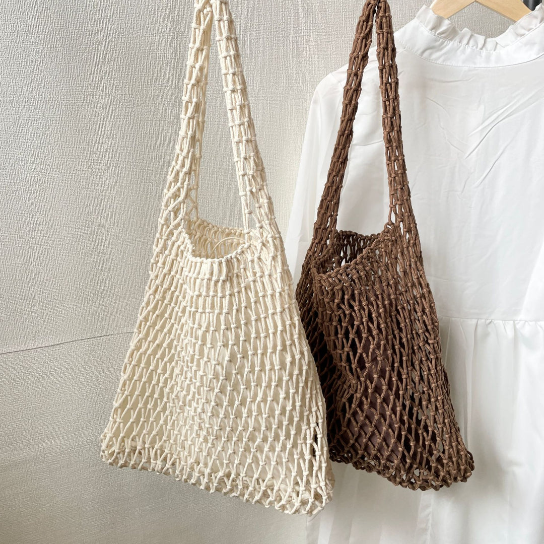 Airy mesh tote bag Bowlift
