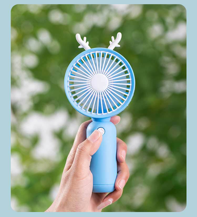 Ladies Portable Mini Hand Fan with Cute Design Bowlift