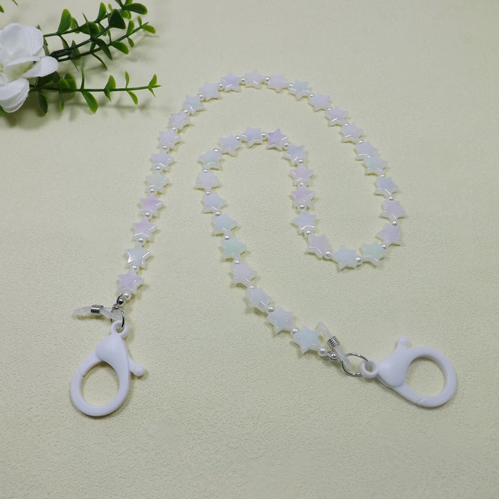 Glasses strap made of transparent resin Bowlift