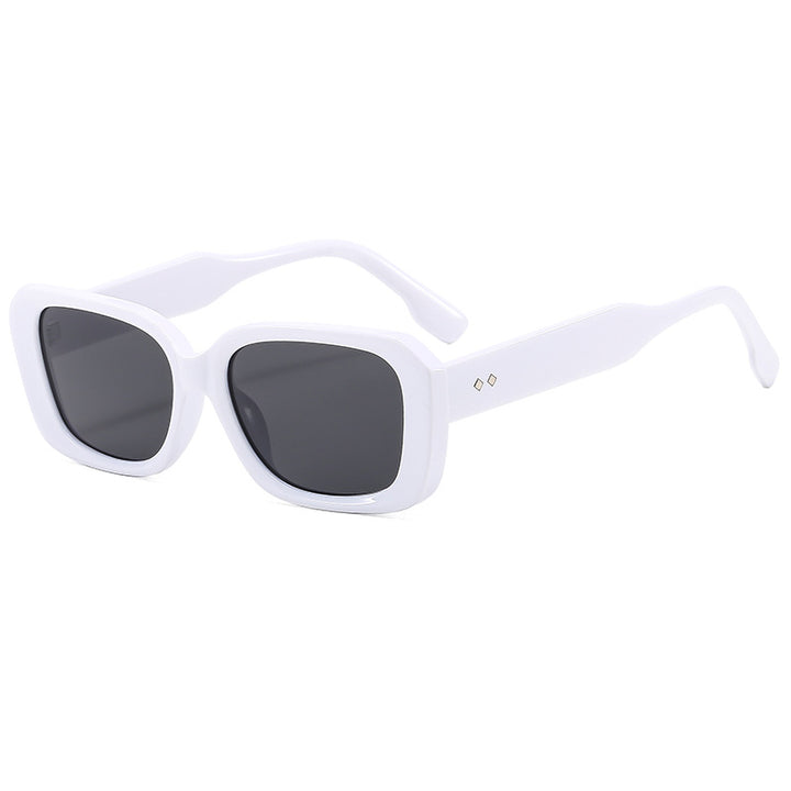 Women's large square sunglasses with robust frame and UV protection Bowlift