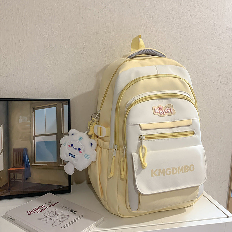 Versatile Plush Cat Character Backpack