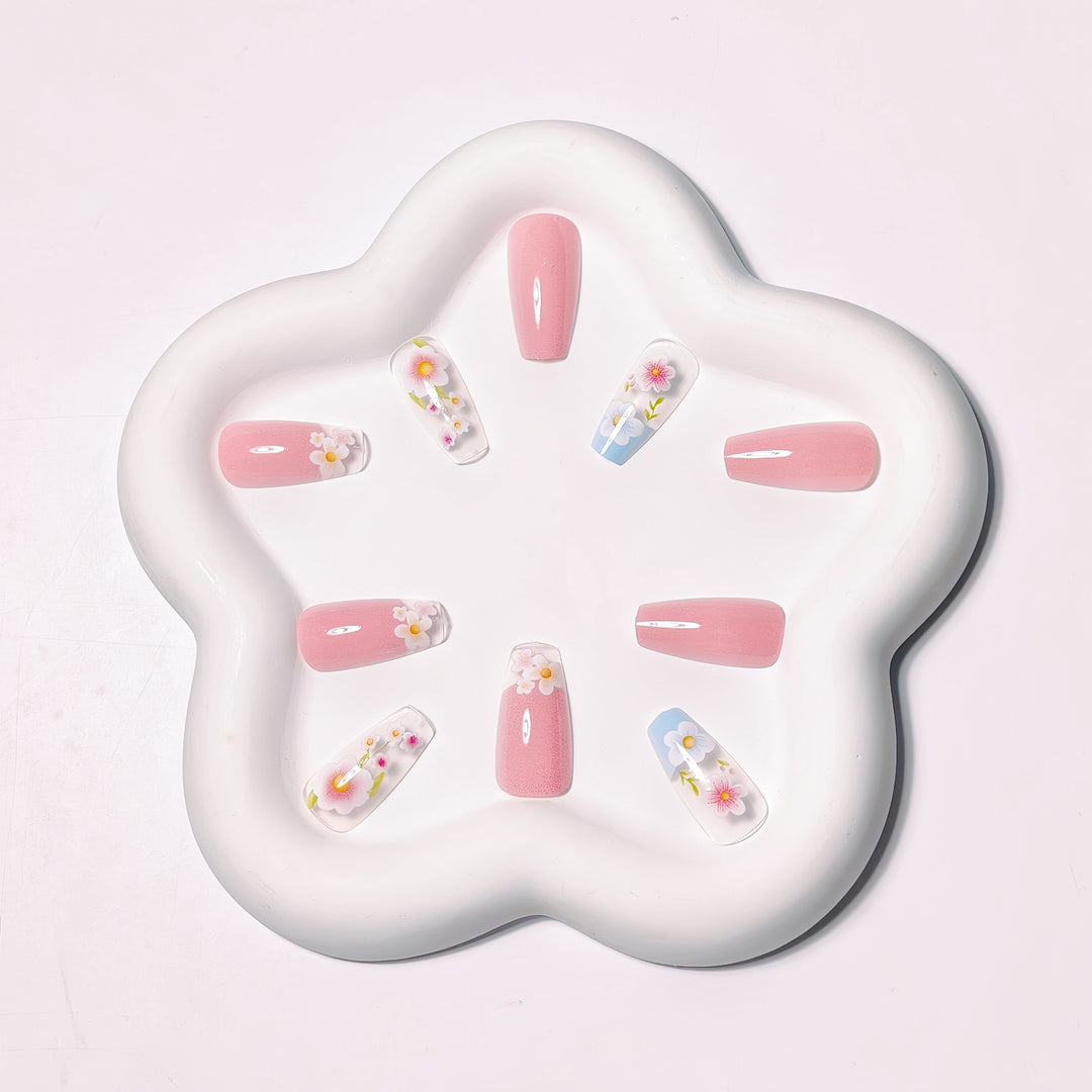 Artificial Nails in Floral Design Bowlift