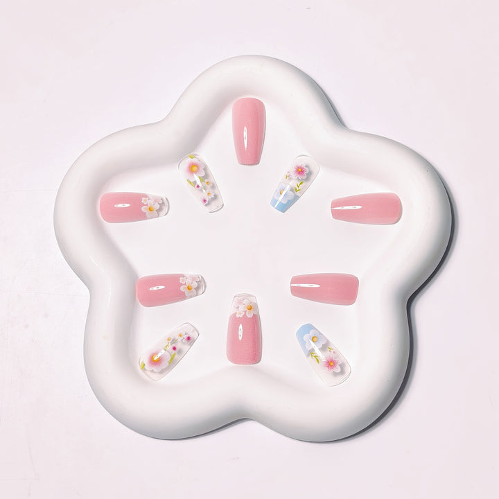 Artificial Nails in Floral Design Bowlift