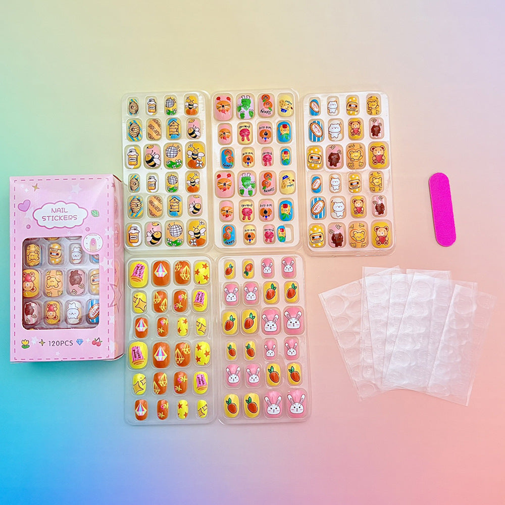 Creative Cartoon Nail Art Sticker Set Bowlift