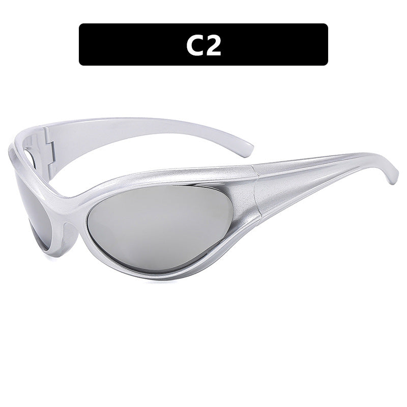 Women sporty sunglasses with aerodynamic design Bowlift