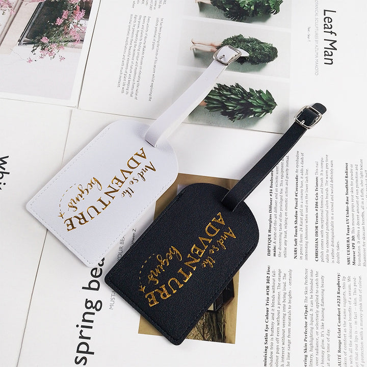 Vintage-Inspired Travel Luggage Tag Bowlift