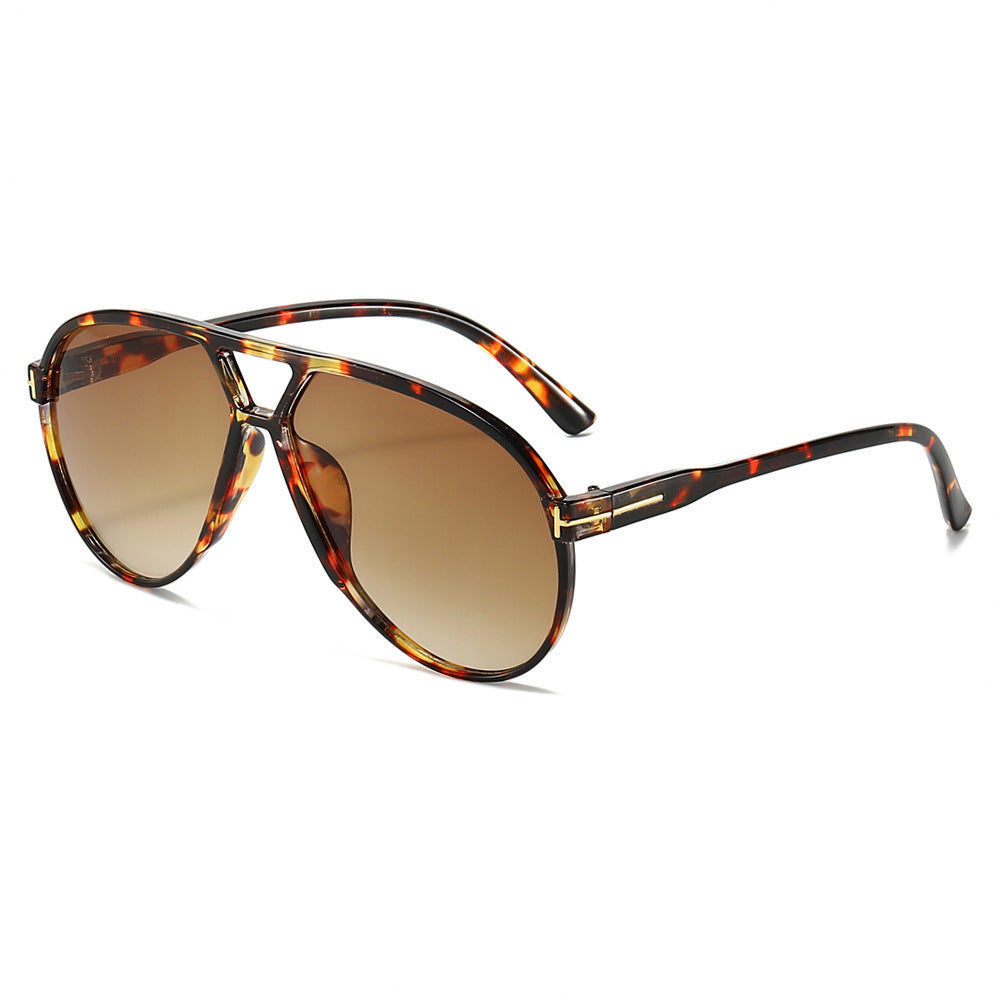 Stylish Aviator-Style Shield Sunglasses Bowlift