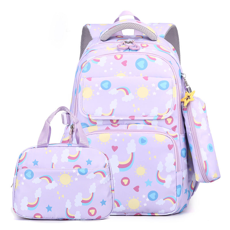 Playful school backpack with detachable accessories Bowlift