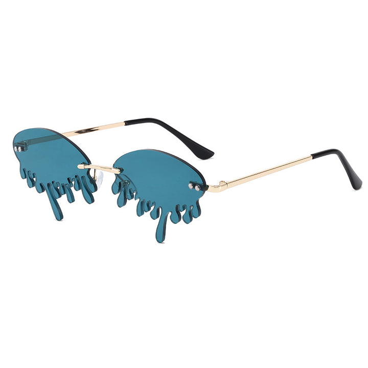 Women's sunglasses with creative drop design Bowlift