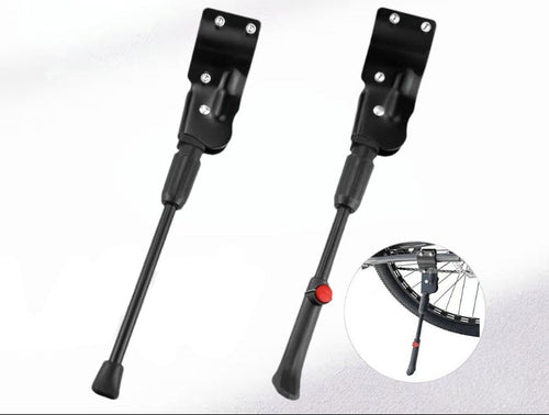 fixed-length three-bolt bicycle kickstand for twenty six inch wheels with reinforced alloy mount Bowlift