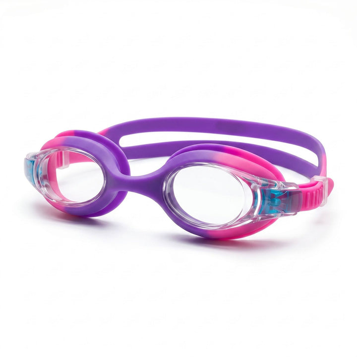 Swim goggles with adjustable nose bridge and anti-fog technology Bowlift