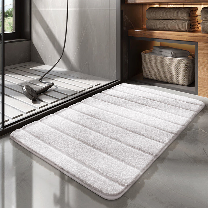 Luxurious Plush Shower Mat Bowlift