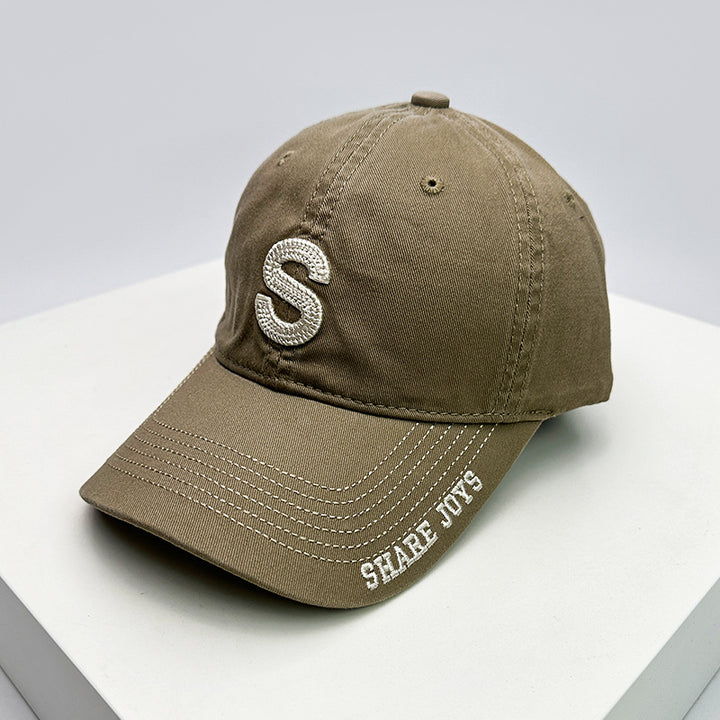 Men's Casual Cotton Distressed Cap Bowlift