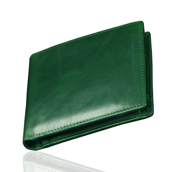 Luxurious Bi-Fold Leather Wallet Bowlift