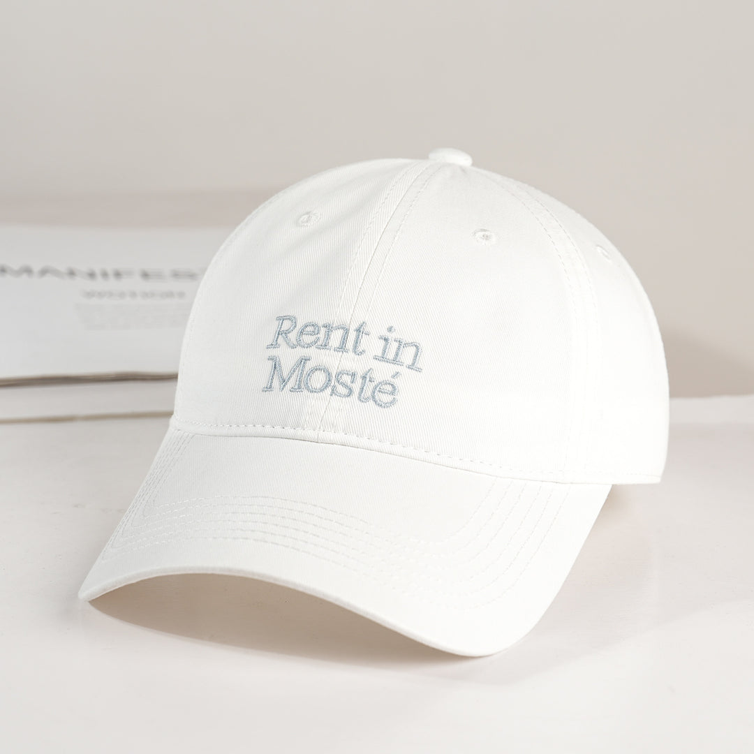 Women’s cotton baseball cap with embroidered lettering Bowlift