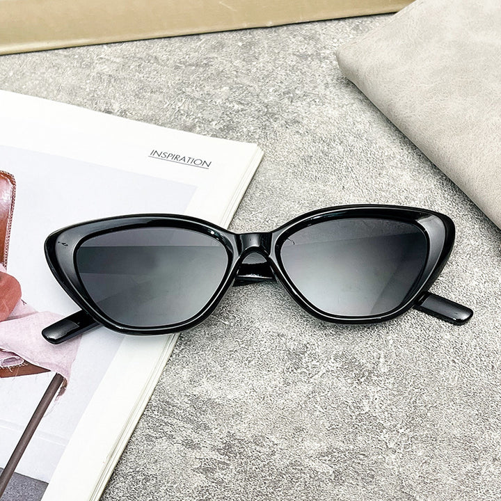 Women's Cat-Eye Sunglasses with UV Protection and Durable Frame Bowlift