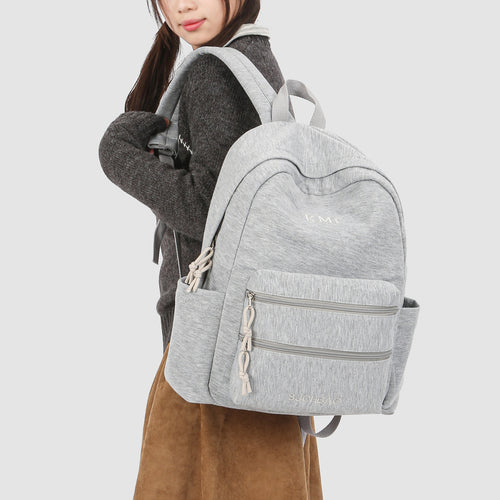 Backpack with Stylish Star Design and Versatile Compartments Bowlift