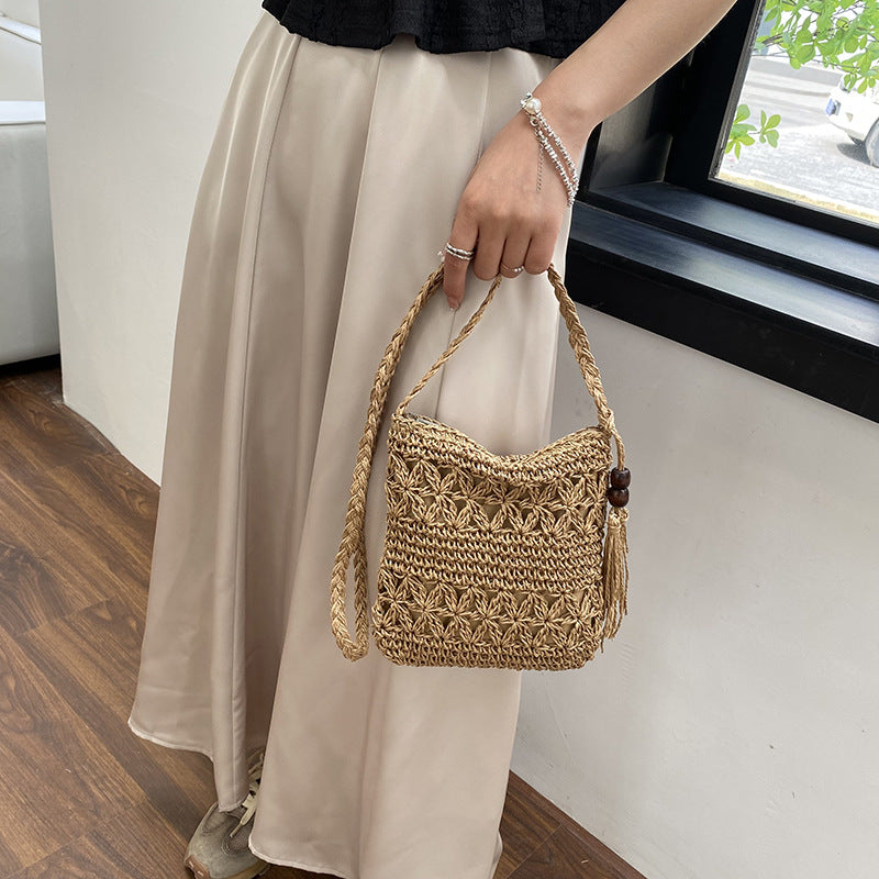 Handmade Macrame Shoulder Bag Bowlift