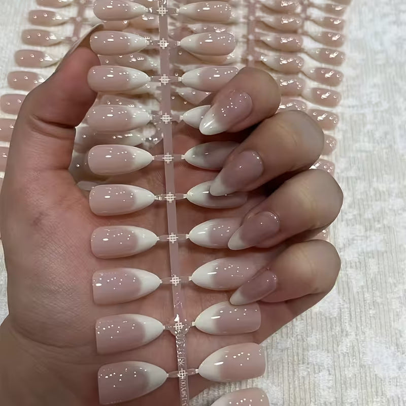 Premium Long-Lasting Almond Shaped Nail Tips Bowlift