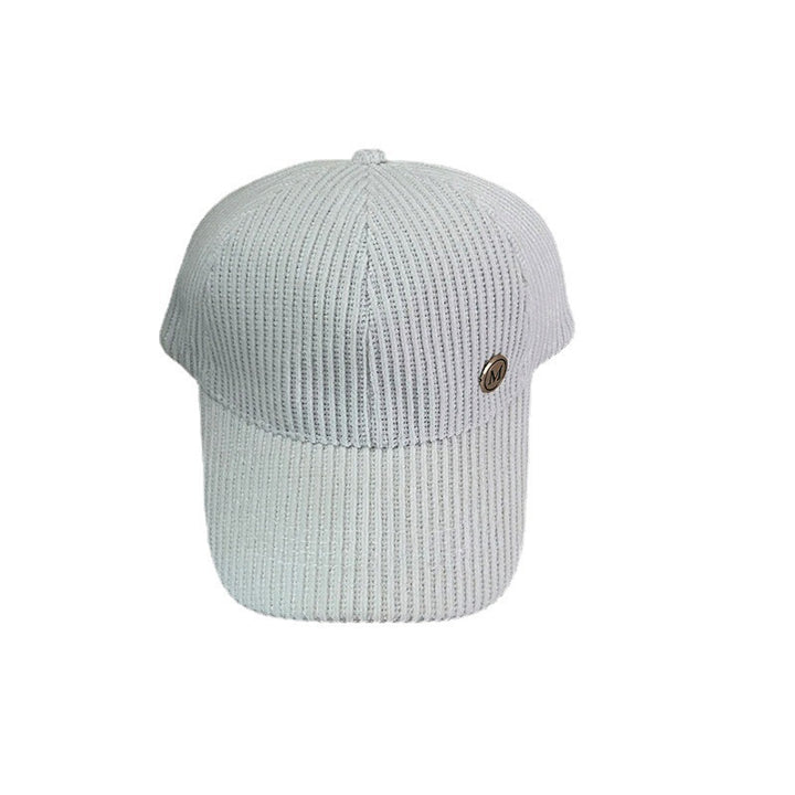 Women's Textured Corduroy Baseball Cap Bowlift