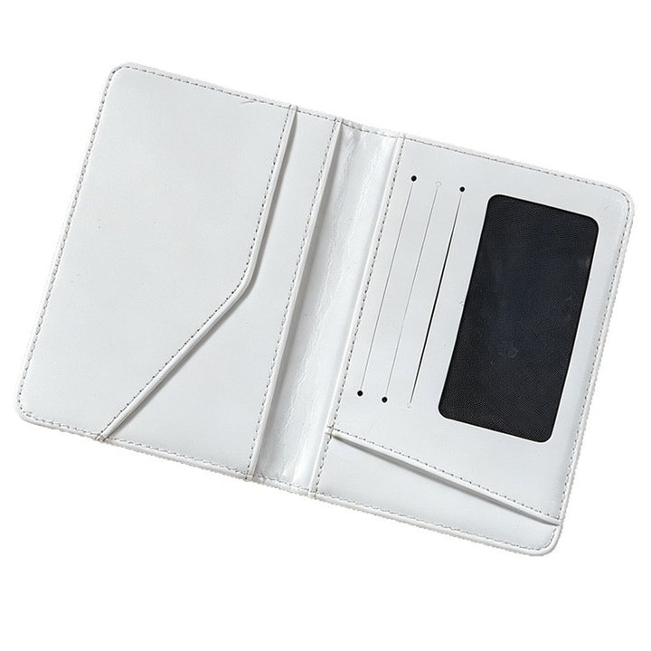 Women Faux Leather Wallet with Floral Embossing Bowlift