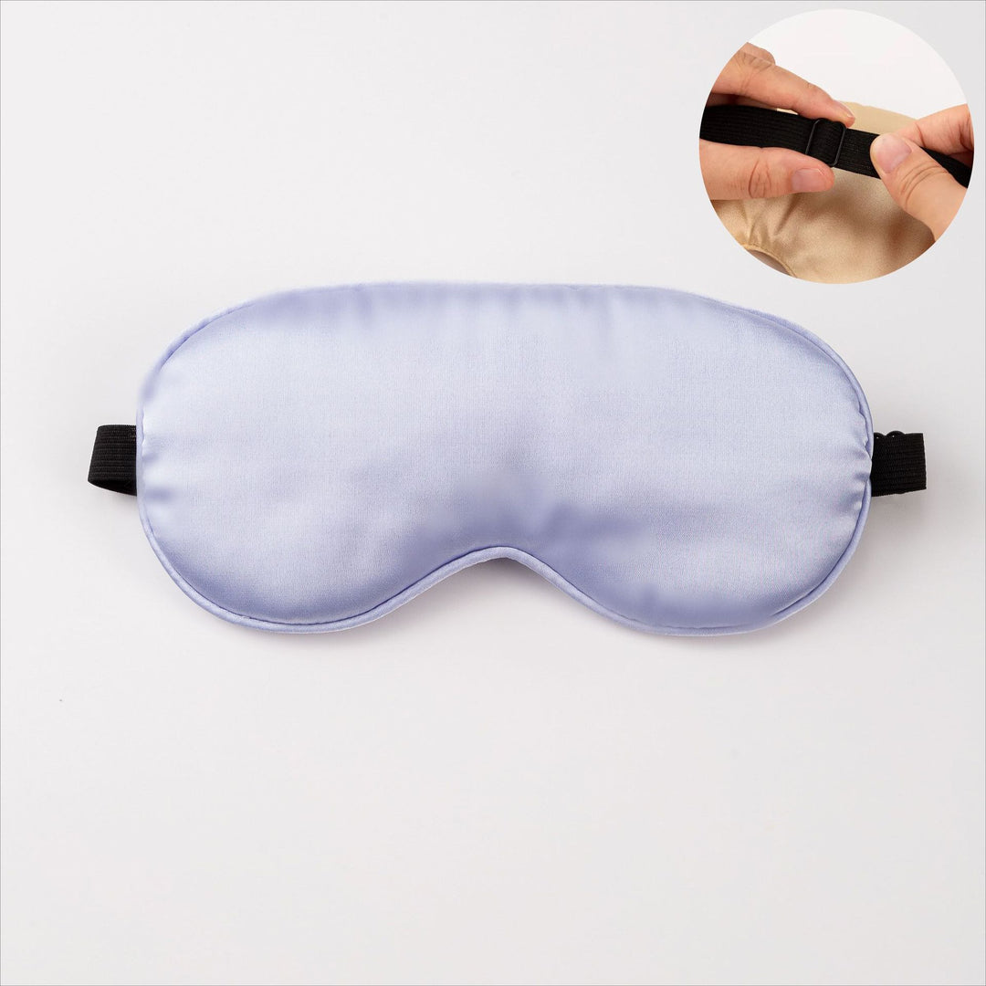 Unisex nan ergonomic sleep mask with adjustable elastic band and soft satin surface Bowlift