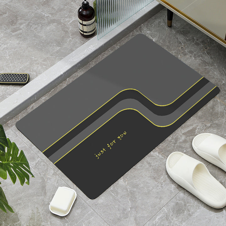 Modern Minimalist Bathroom Mat Bowlift