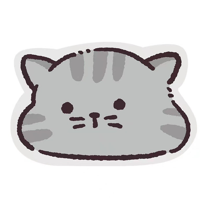 Cute Bunny-Themed Decorative Sticker
