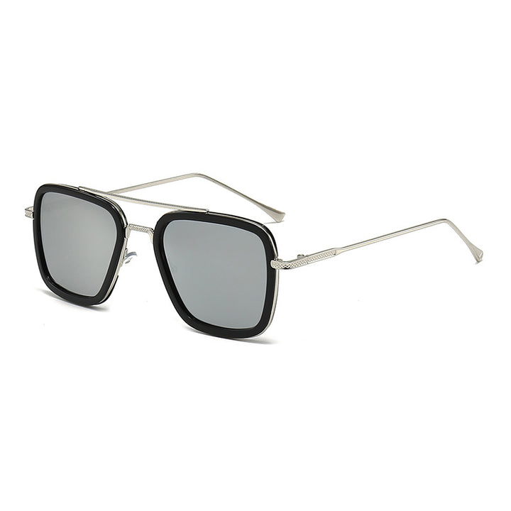 Women's stylish square sunglasses with metallic details Bowlift