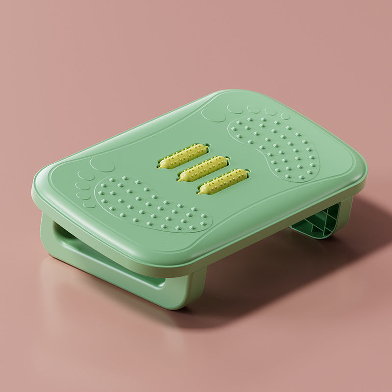 Foldable Acupressure Foot Massager and Ergonomic Footrest Bowlift