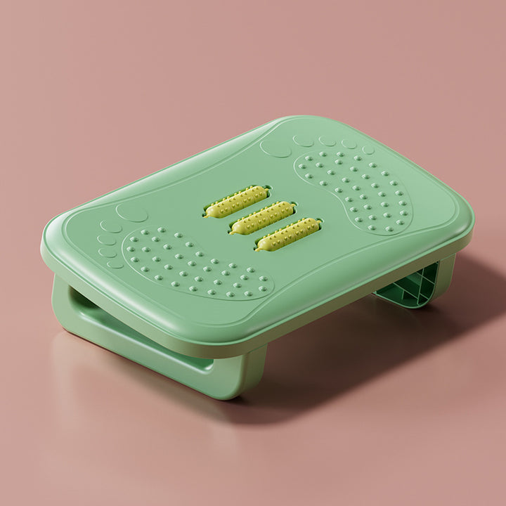 Foldable Acupressure Foot Massager and Ergonomic Footrest Bowlift