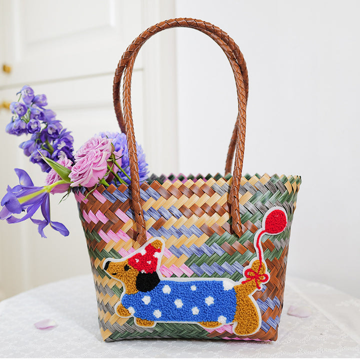 Handwoven Beach Bag Bowlift
