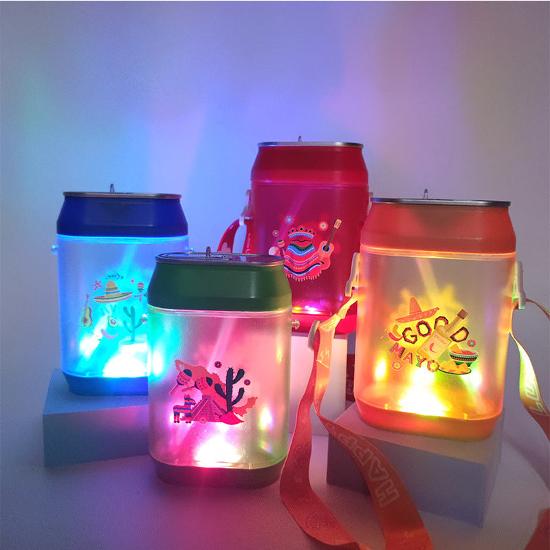Women's creative drink box with integrated carrying strap Bowlift
