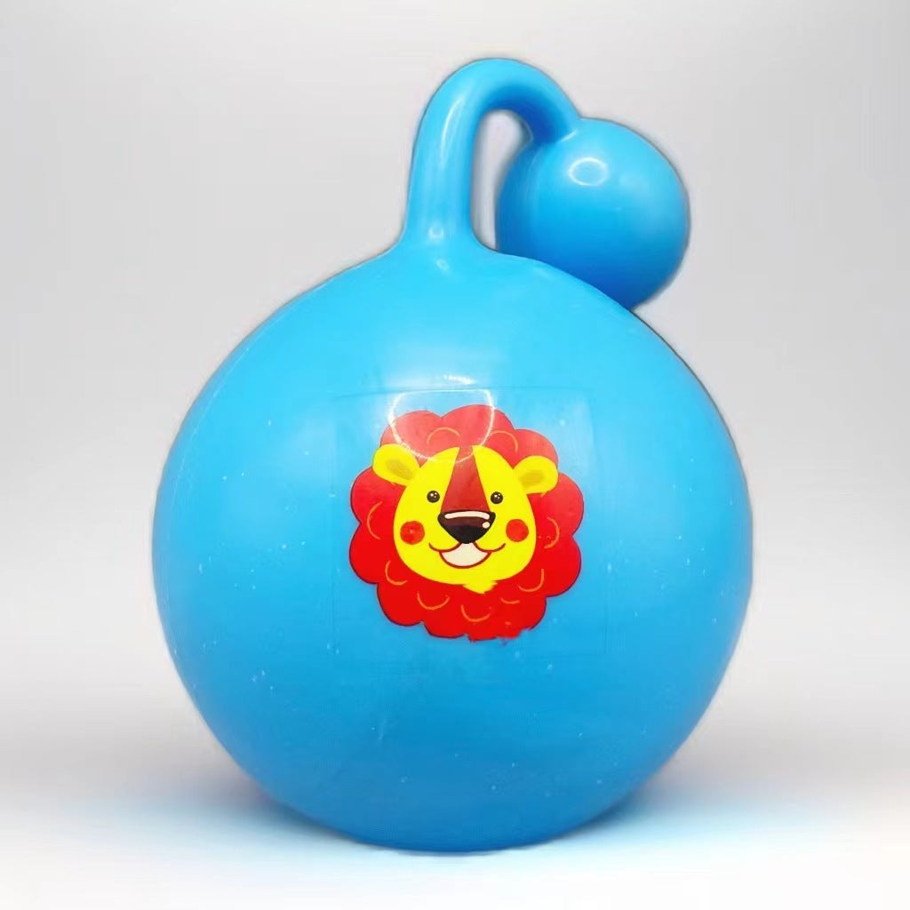 Unisex play and learning ball with animal motifs Bowlift