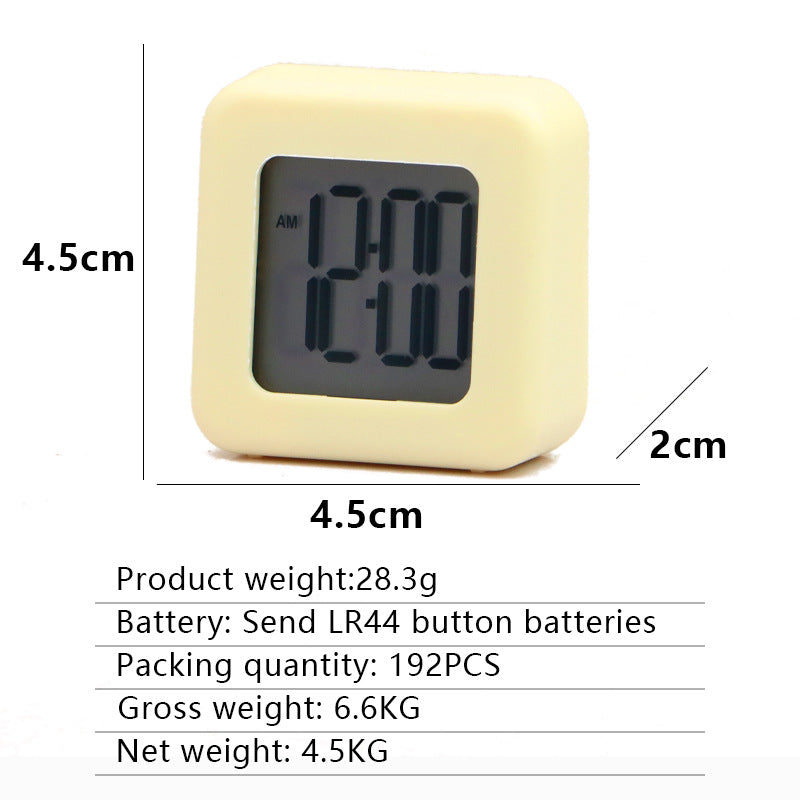 Digital alarm clock with large dial and alarm function Bowlift