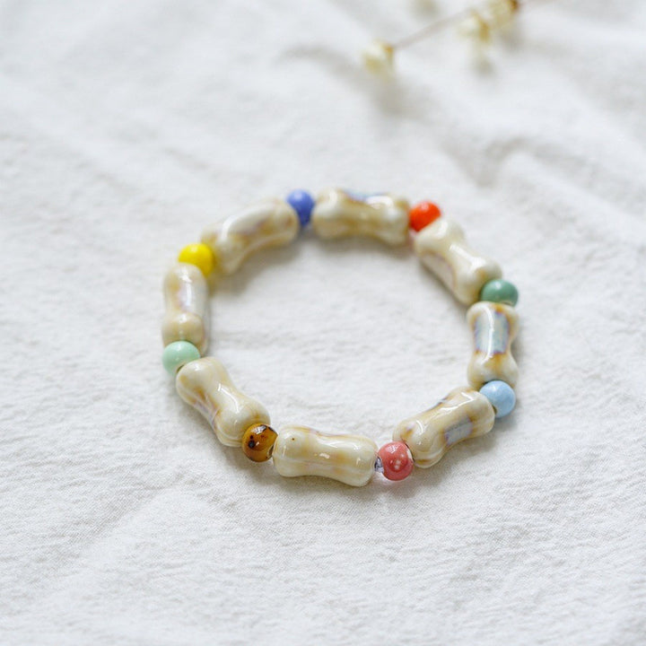 Heart-Shaped Beaded Bracelet Bowlift