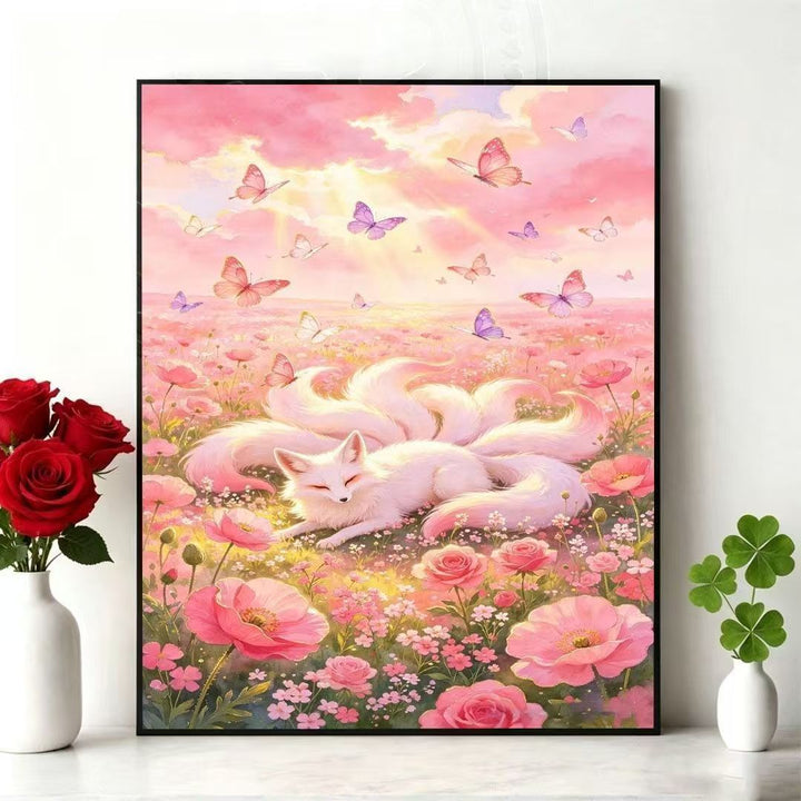 Dreamy Floral Fantasy Wall Art Bowlift