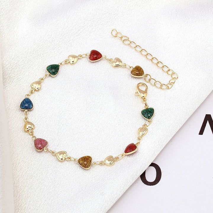 Butterfly and Daisy Charm Anklet Bowlift