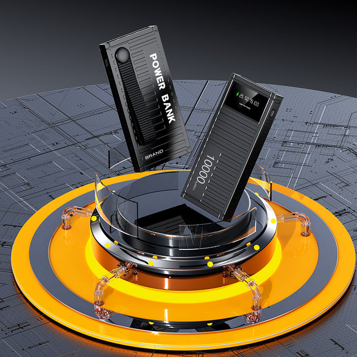 Compact power bank with LED display and fast charging function Bowlift