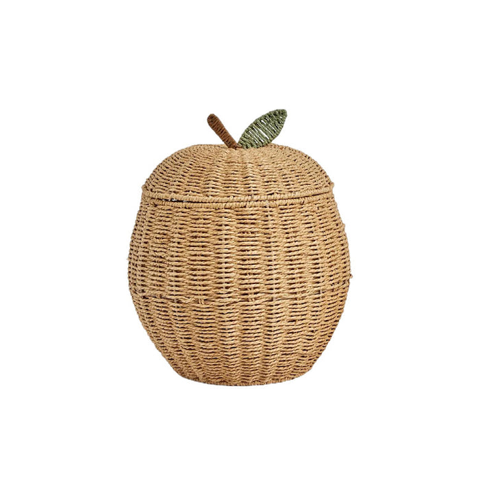 Decorative Woven Fruit-Shaped Storage Basket Bowlift