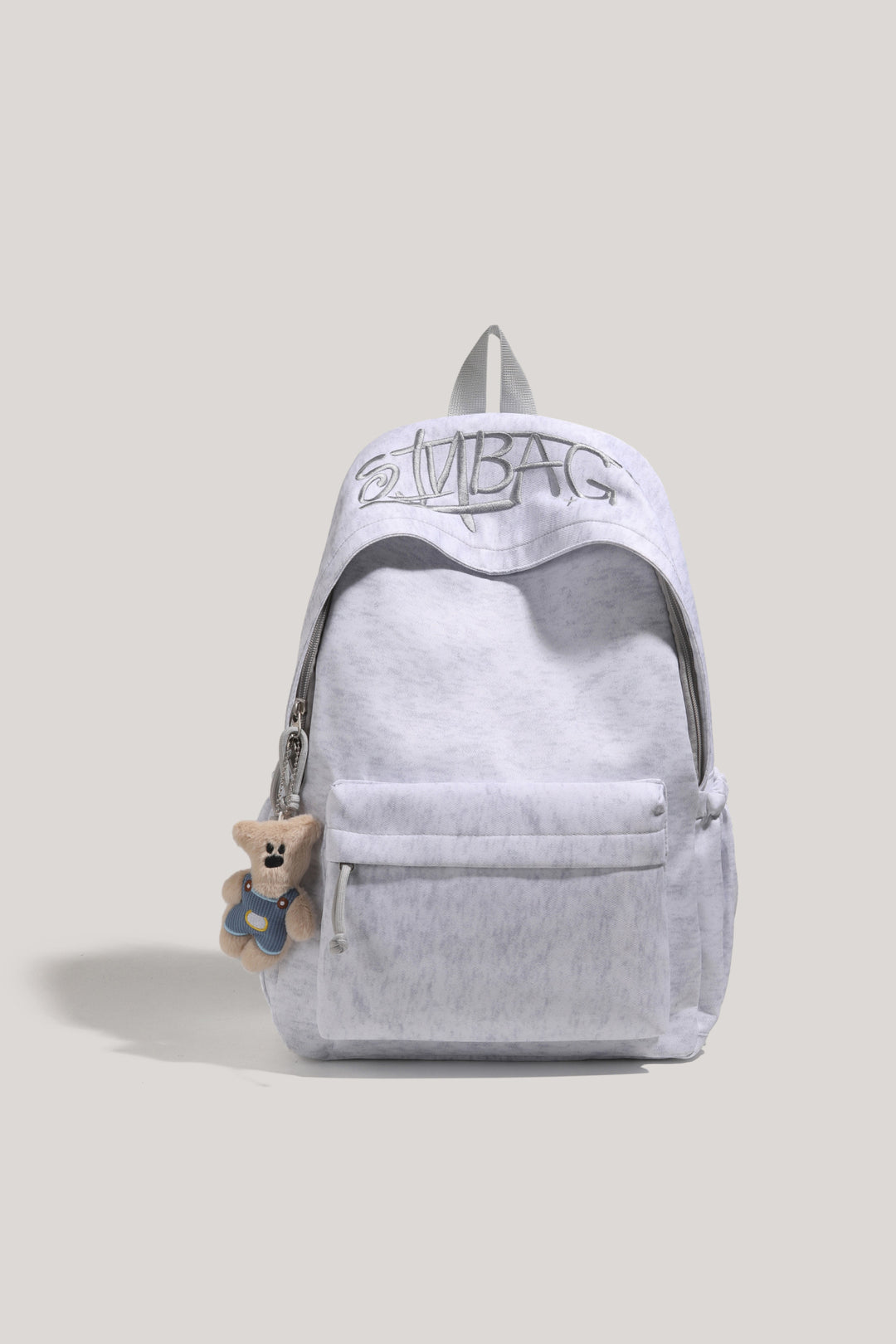 Cute Illustrated Plush Toy Backpack