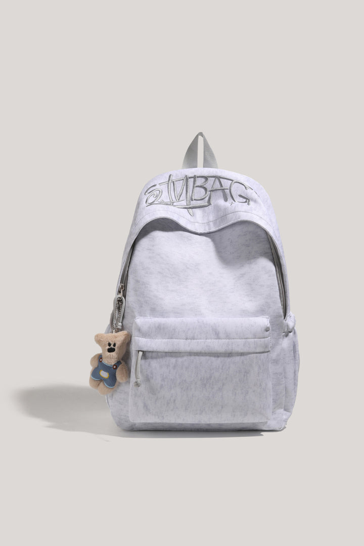 Cute Illustrated Plush Toy Backpack