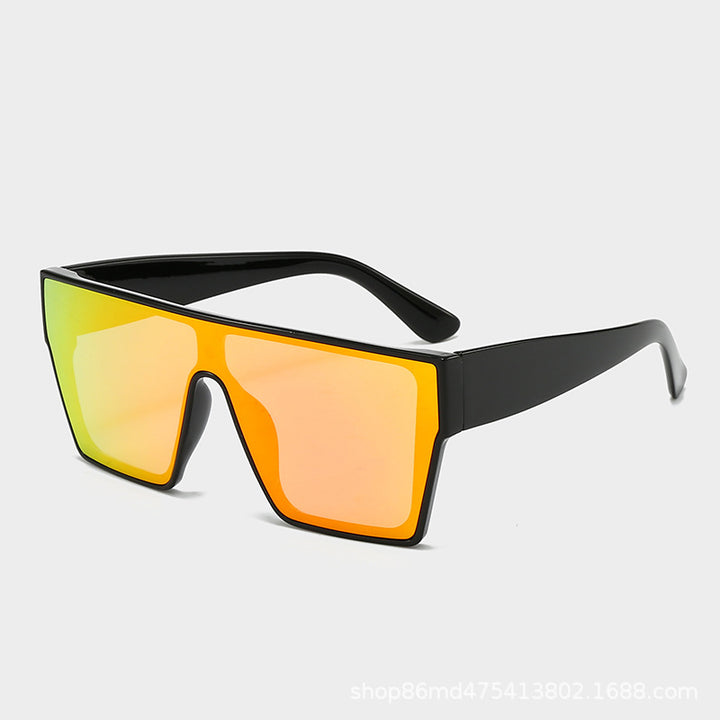 Women's large rectangular sunglasses with modern frame and UV protection Bowlift