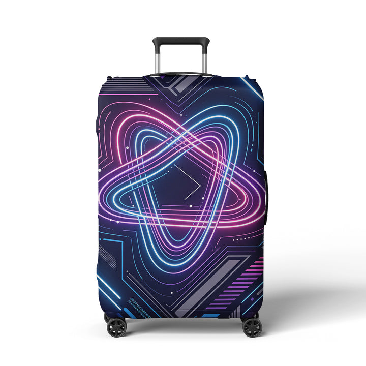 Ladies Luggage Protection with Modern Geometric Design Bowlift