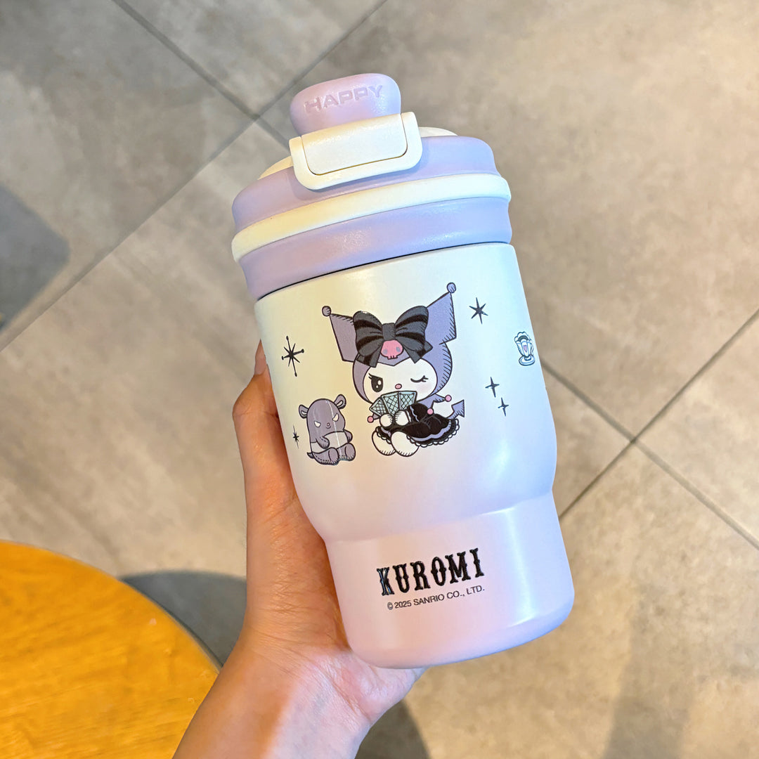 Unisex cup with interchangeable lid Bowlift