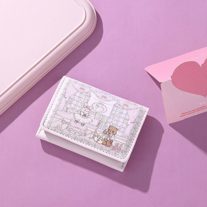 Cute Illustrated Coin Wallet Bowlift