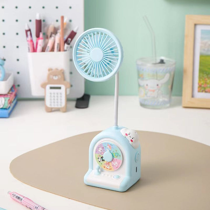 Unisex Portable Mini Fan with Flexible Neck Bowlift