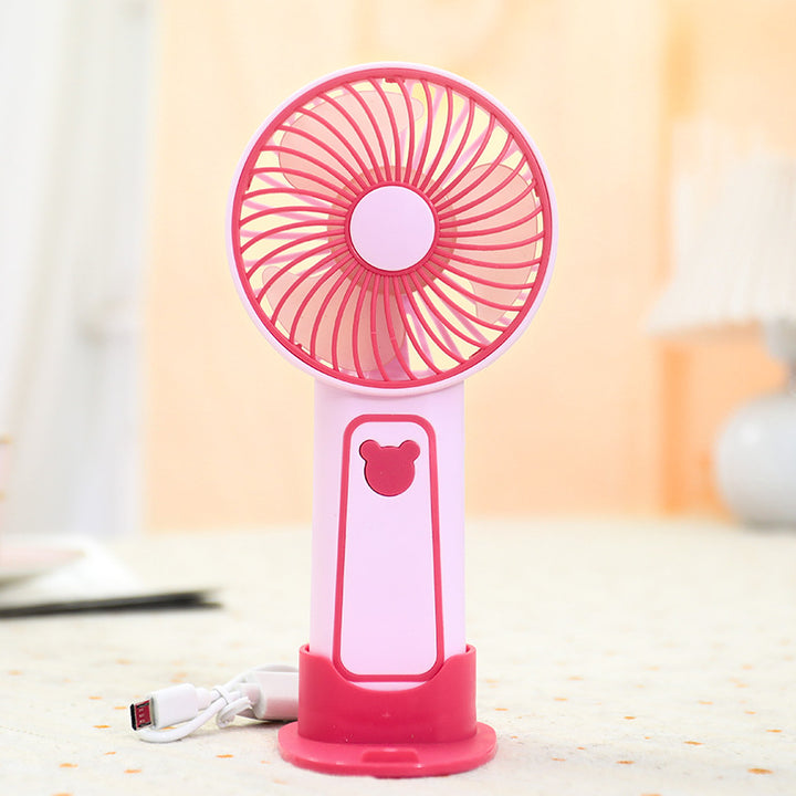 Ladies Portable Hand Fan Bowlift
